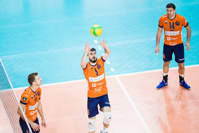 Odbojkarska liga prvakov: ACH Volley - Ziraat Bank | ACH Volley je leto odprl z zmago v Mariboru. | Foto Grega Valančič/Sportida