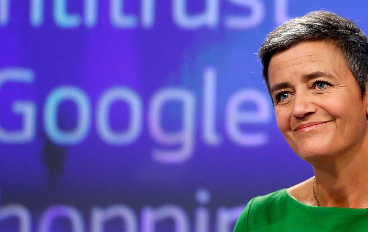 Margrethe Vestager | V času začasne odsotnosti izvršne podpredsednice Margrethe Vestager si bosta njene naloge razdelila podpredsednica komisije Vera Jourova in evropski komisar za pravosodje Didier Reynders. | Foto Reuters