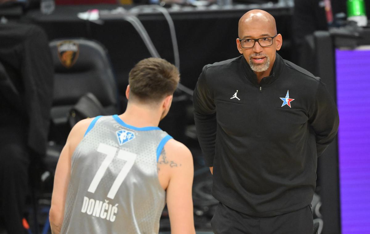 Monty Williams | Monty Williams je vodil Luko Dončića na zvezdniški tekmi All-Star kot trener selekcije LeBrona Jamesa. | Foto Reuters