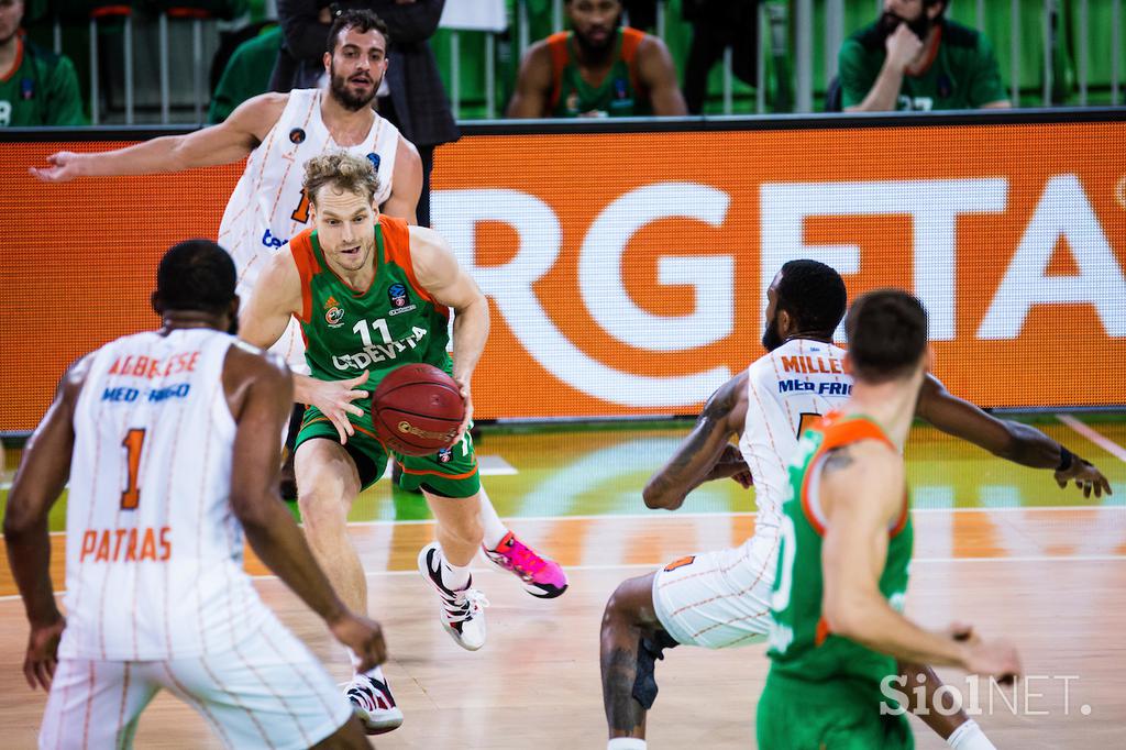 KK Cedevita Olimpija : Promitheas Patras, Eurocup