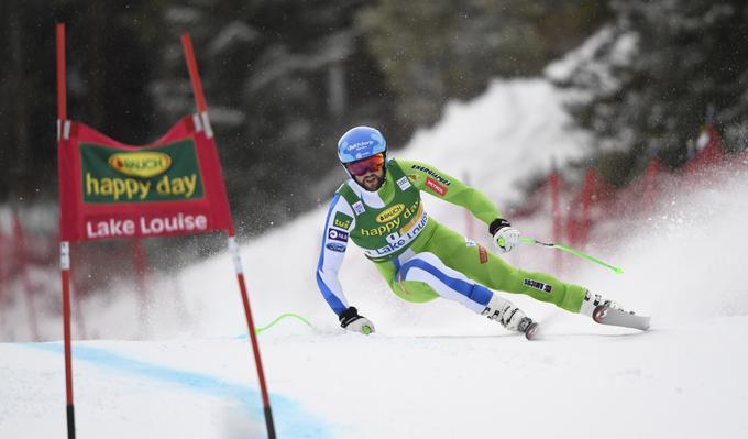 Boštjan Kline je izboljšal sobotno uvrstitev na smuku. | Foto: Reuters