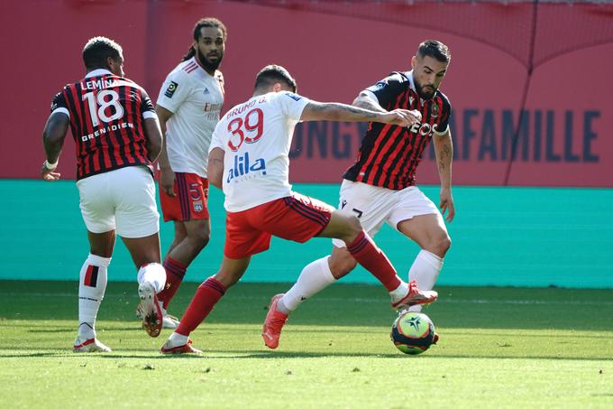 Nica je proti Lyonu v izdihljajih tekme pripravila izjemen preobrat. | Foto: Guliverimage/Vladimir Fedorenko