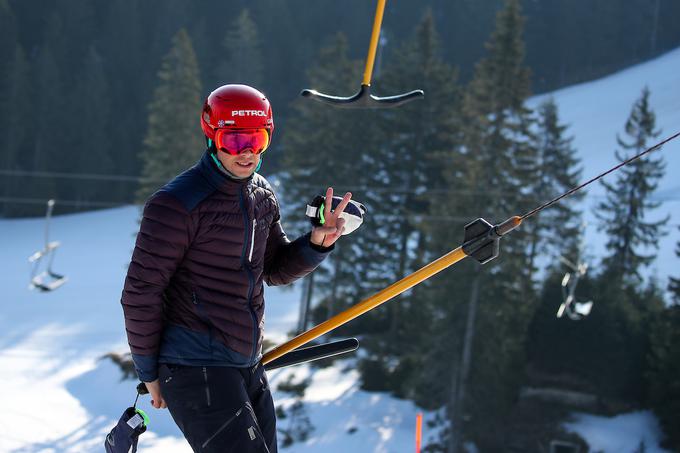 Žan Košir se je na izzive nose sezone pripravljal z mlajšo generacijo deskarjev. | Foto: Morgan Kristan/Sportida