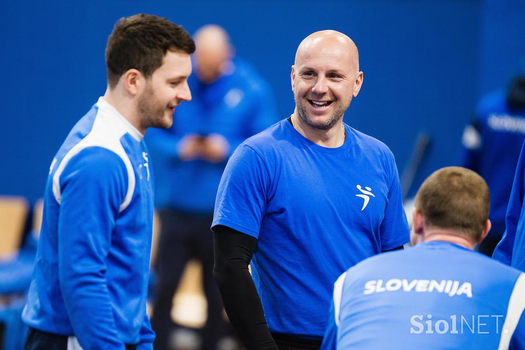 slovenska rokometna reprezentanca, trening