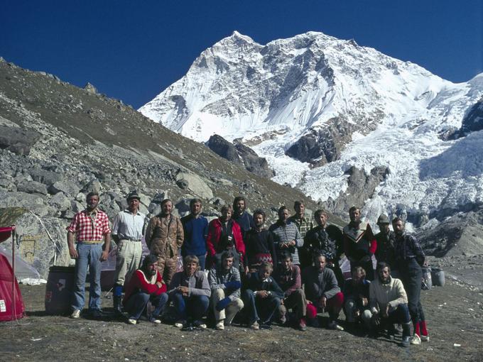 Jugoslovanska odprava Makalu 1975 se je zapisala v zgodovino. | Foto: Viki Grošelj