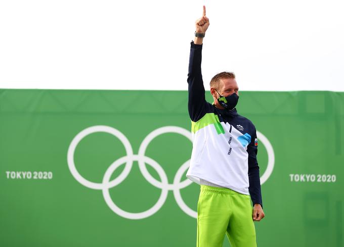 Benjamin Savšek na najvišji stopnički na OI v Tokiu. | Foto: Guliverimage/Vladimir Fedorenko