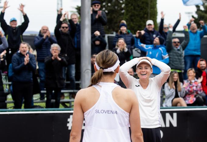 Kaja Juvan, Tamara Zidanšek | Foto: Vid Ponikvar/Sportida