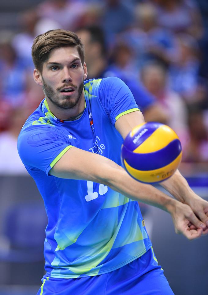 Jan Klobučar, slovenski odbojkarski reprezentant, bo svojo kariero nadaljeval v Italiji.  | Foto: Sportida