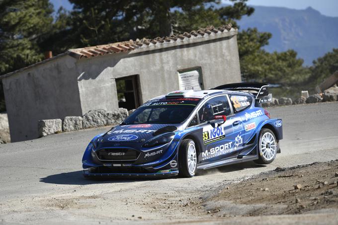 Elfyn Evans je bil na poti do zmage, a nekaj kilometrov pred ciljem ostal brez nje. | Foto: Getty Images