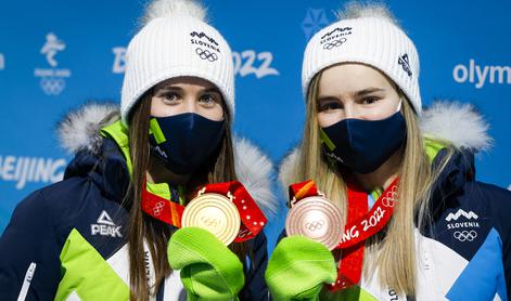 Urša Bogataj in Nika Križar poskrbeli za zgodovinski uspeh