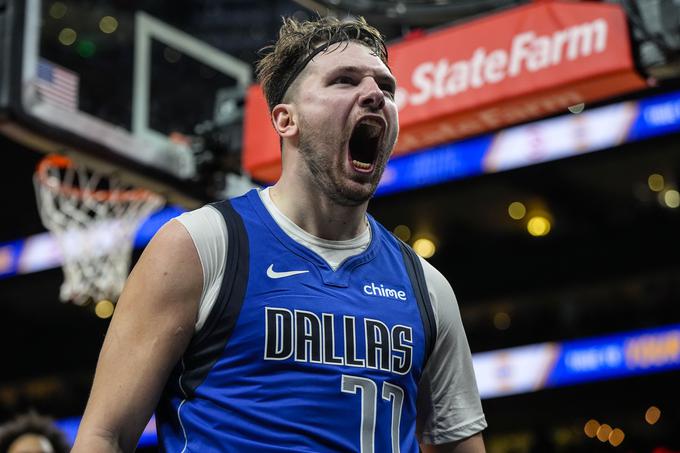 Več točk od Luke Dončića sta v zgodovini lige NBA na eni tekmi dosegla le Wilt Chamberlain in Kobe Bryant. | Foto: Guliverimage