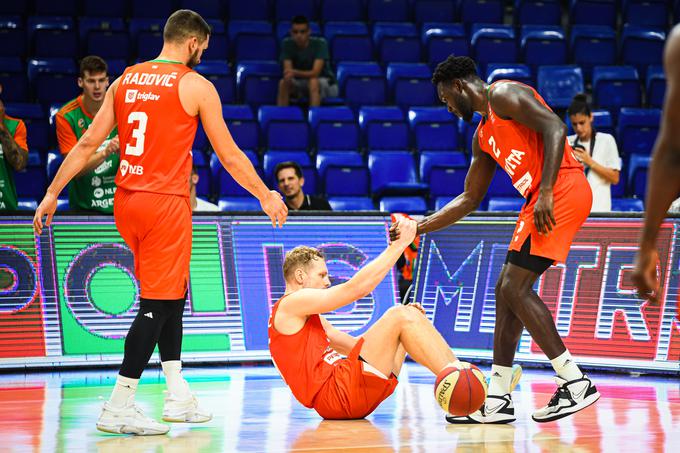 Cedevita Olimpija je klonila na vseh treh tekmah. | Foto: Dragana Stjepanović/ABA