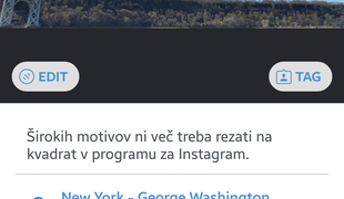 Instagram ne vztraja več pri kvadratnih fotografijah