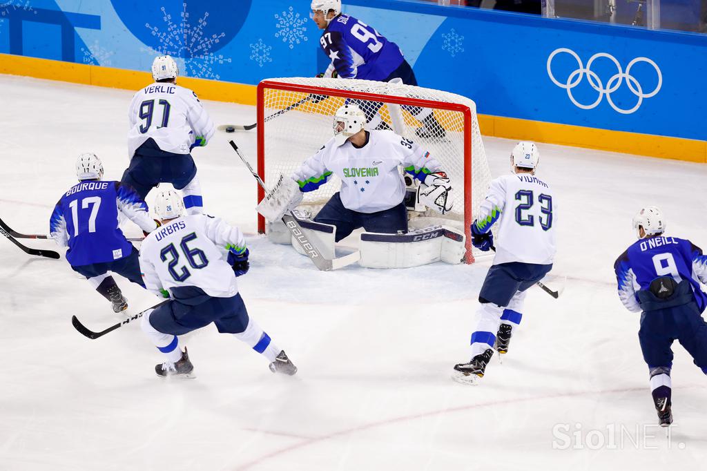 slovenska hokejska reprezentanca ZDA OI