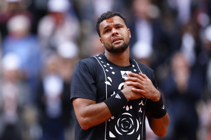 Jo-Wilfried Tsonga zadnji dvoboj | Jo-Wilfried Tsonga je odigral zadnji dvoboj v aktivni karieri. | Foto Reuters