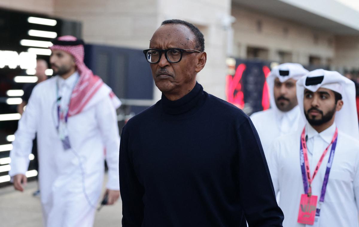 Paul Kagame | Predsednik Ruande Paul Kagame je obiskal nedavno dirko F1 v Katarju. | Foto Reuters