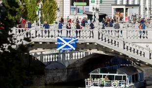 Najbolj prijazni navijači na svetu v Ljubljani #foto #video