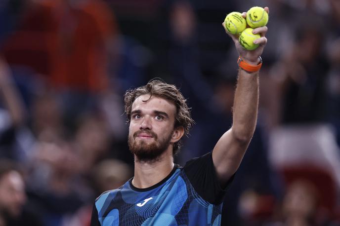 Tomaš Machač | Tomaš Machač je v četrtfinalu Šanghaja izločil Carlosa Alcaraza, v polfinalu ga čaka spopad z Jannikom Sinnerjem. | Foto Reuters