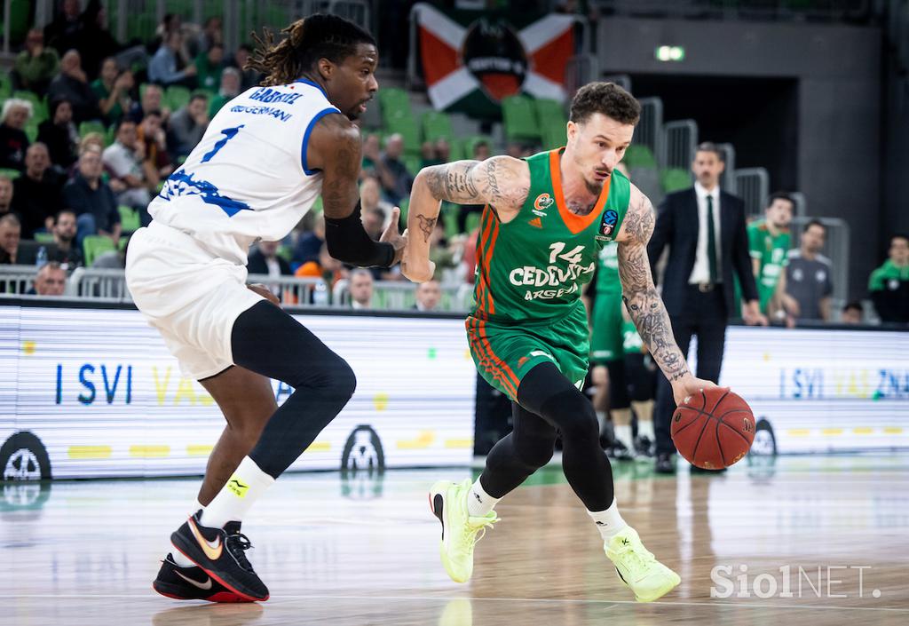 EuroCup: Cedevita Olimpija - Brescia