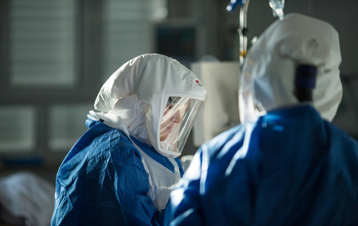 Infekcijska klinika Ljubljana, covid-19, koronavirus | V Sloveniji so v četrtek potrdili 363 okužb z novim koronavirusom, umrli so štirje bolniki z boleznijo covid-19. | Foto Matej Povše/ UKC Ljubljana