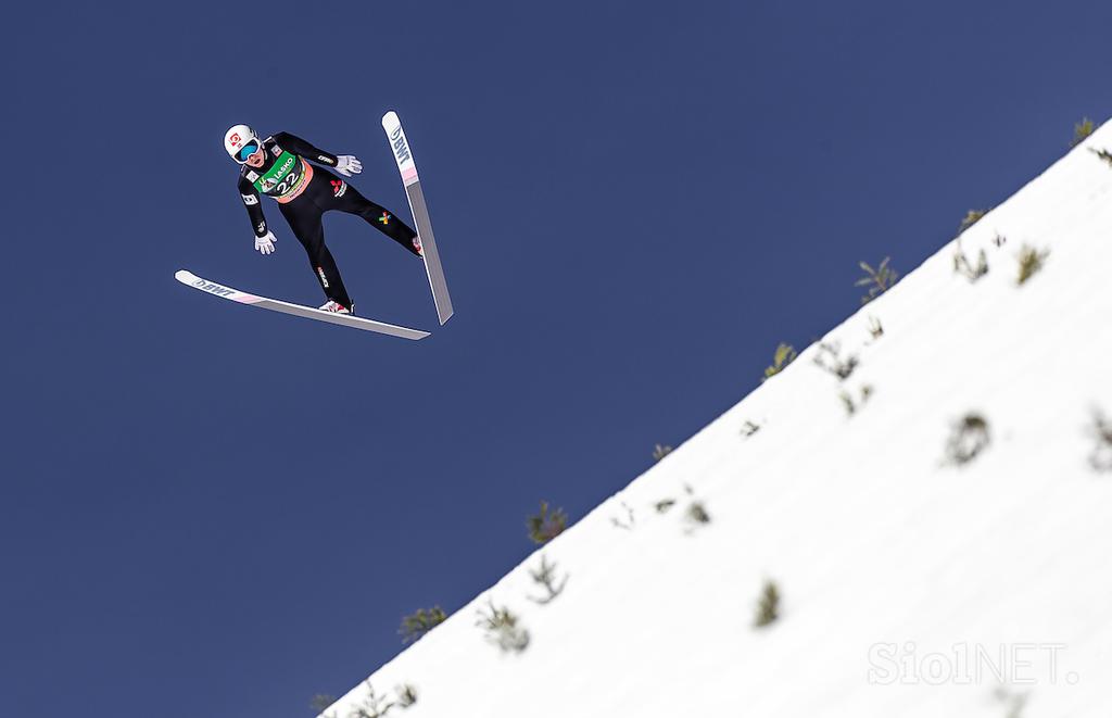 Planica, posamična tekma, nedelja