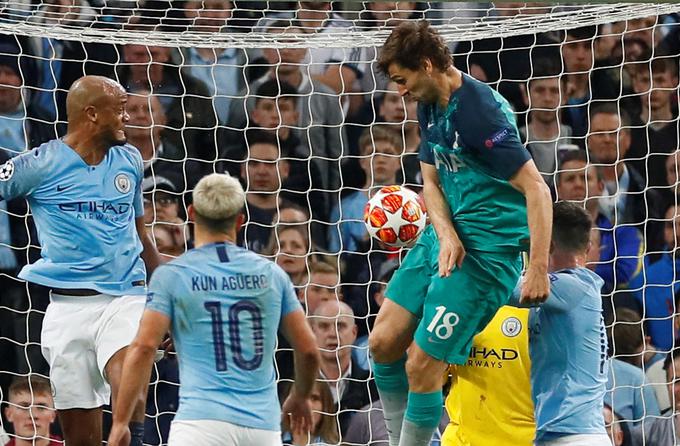 Tottenham je v četrtfinalu izločil Manchester City. | Foto: Reuters