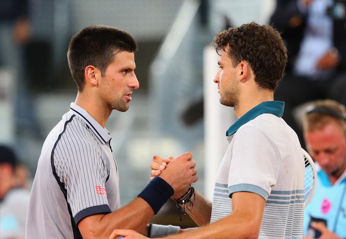 Novak Đoković je svojemu nasprotniku športno čestital za zmago. | Foto: Guliverimage/Getty Images