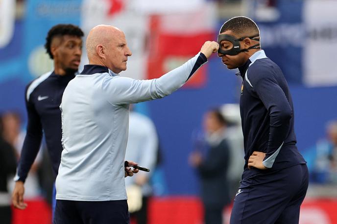 Kylian Mbappe | Kylian Mbappe se želi čim hitreje navaditi na igro z zaščitno masko.  | Foto Reuters