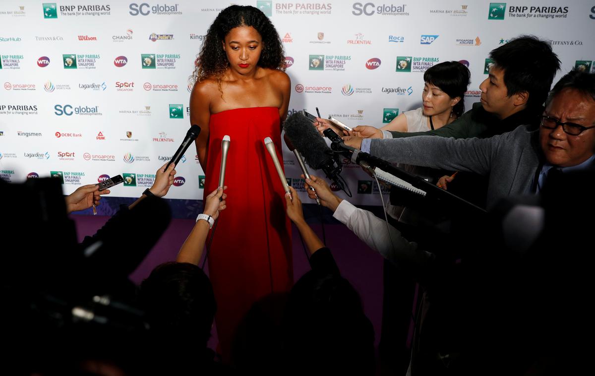 Naomi Osaka | Naomi Osaka je dobitnica laureusa med posameznicami ... | Foto Reuters