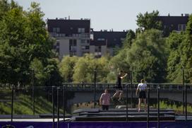 Trampolin na Ljubljanici