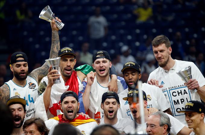 Luka Dončić je postal nesporni kralj Evrope v sezoni 2017/18. | Foto: Reuters