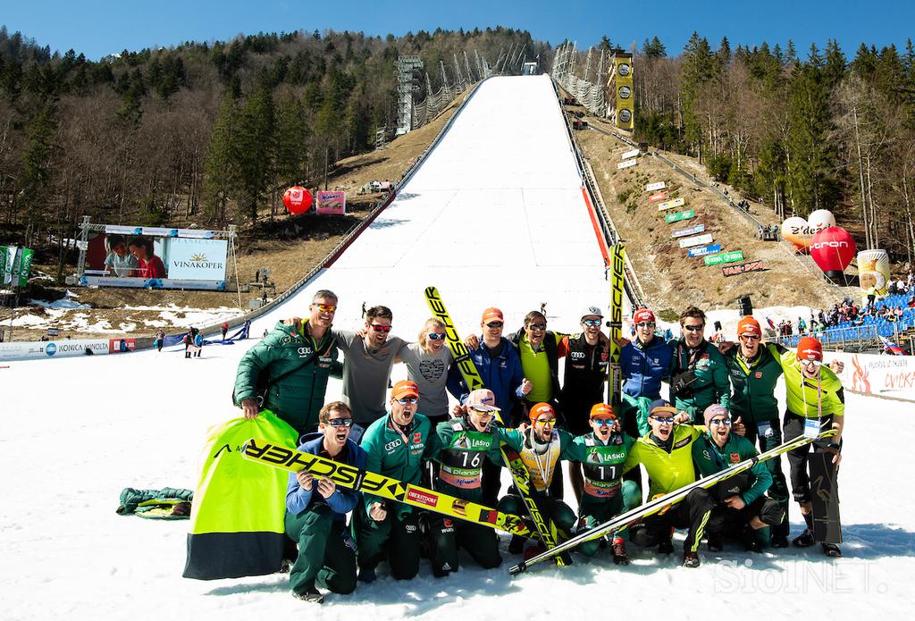 Planica, posamična tekma, nedelja