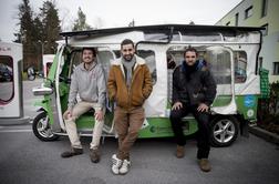 Električni tuk-tuk zagovarja zeleno mobilnost