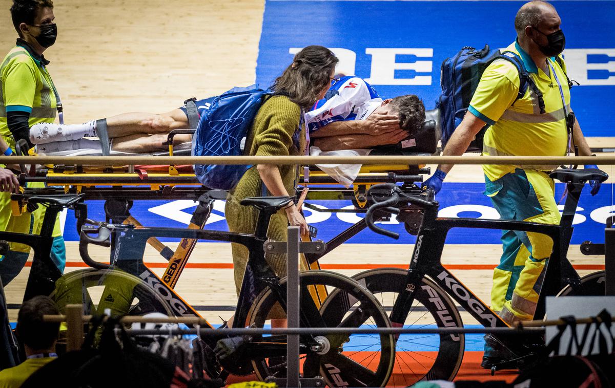 Stijn Steels | Stijna Steelsa so po grdem padcu odpeljali v bolnišnico. | Foto Guliverimage