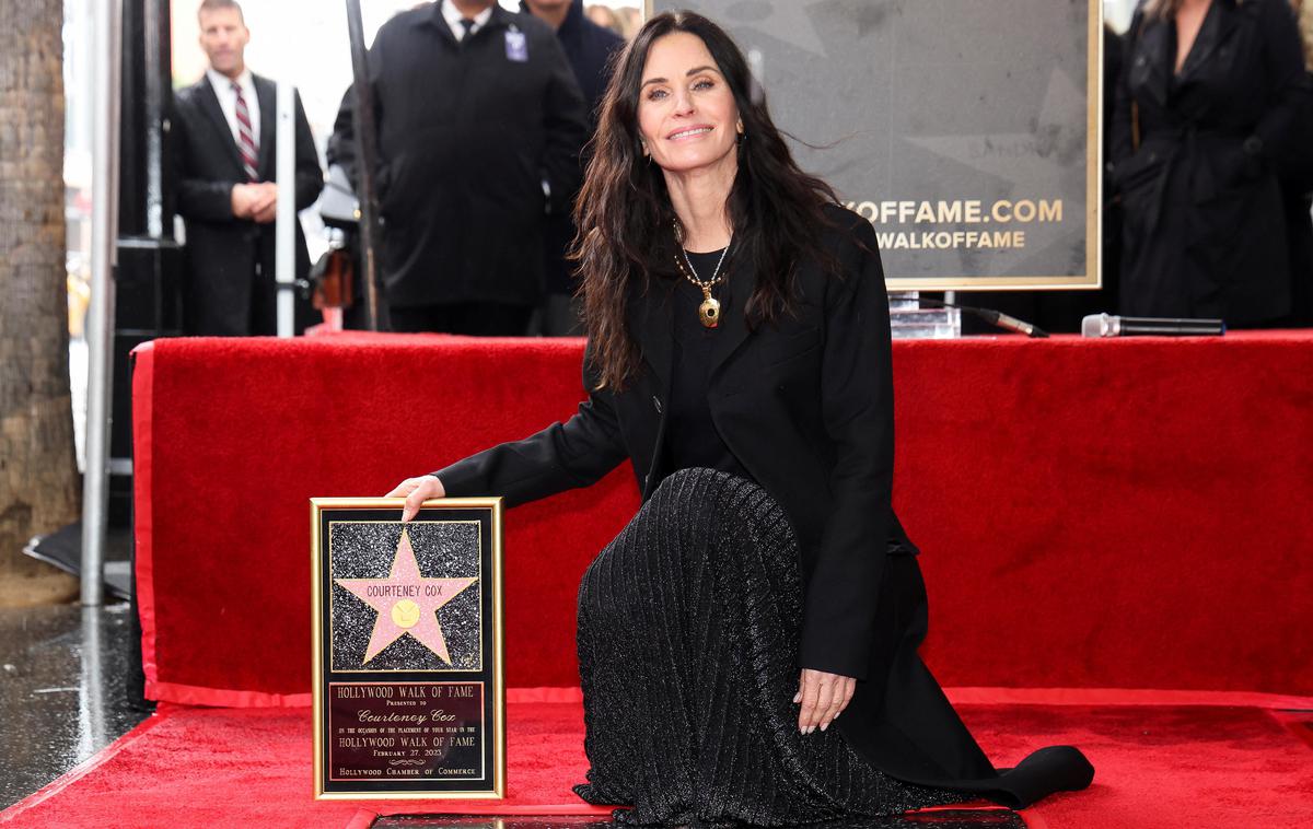 Courteney Cox na Pločniku slavnih | Foto Reuters