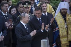 Kaj sta pri Ruski kapelici povedala Vladimir Putin in Borut Pahor