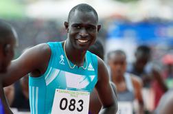 Rudisha spet v top formi, Simbine 9,89 na 100 metrov