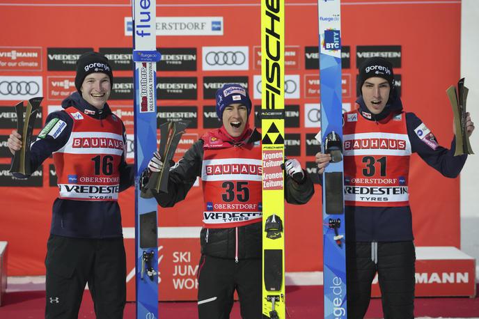 Oberstdorf Žiga Jelar | Žiga Jelar je osvojil drugo, Timi Zajc pa tretje mesto na prvi tekmi v Oberstdorfu. | Foto Guliver Image