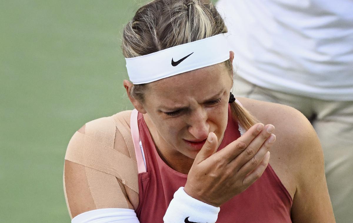 Viktorija Azarenka | Azarenka naj ne bi pravočasno pridobila vizuma za vstop v Kanado.  | Foto Guliverimage