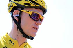 Froome z naskokom na vrhu, najboljši Slovenec 16.