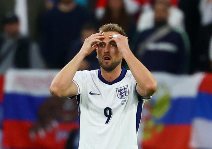 Slovensko reprezentanco čaka v torek obračun z Anglijo, pri kateri je strelski kralj že dolgo časa Harry Kane. | Foto: Reuters