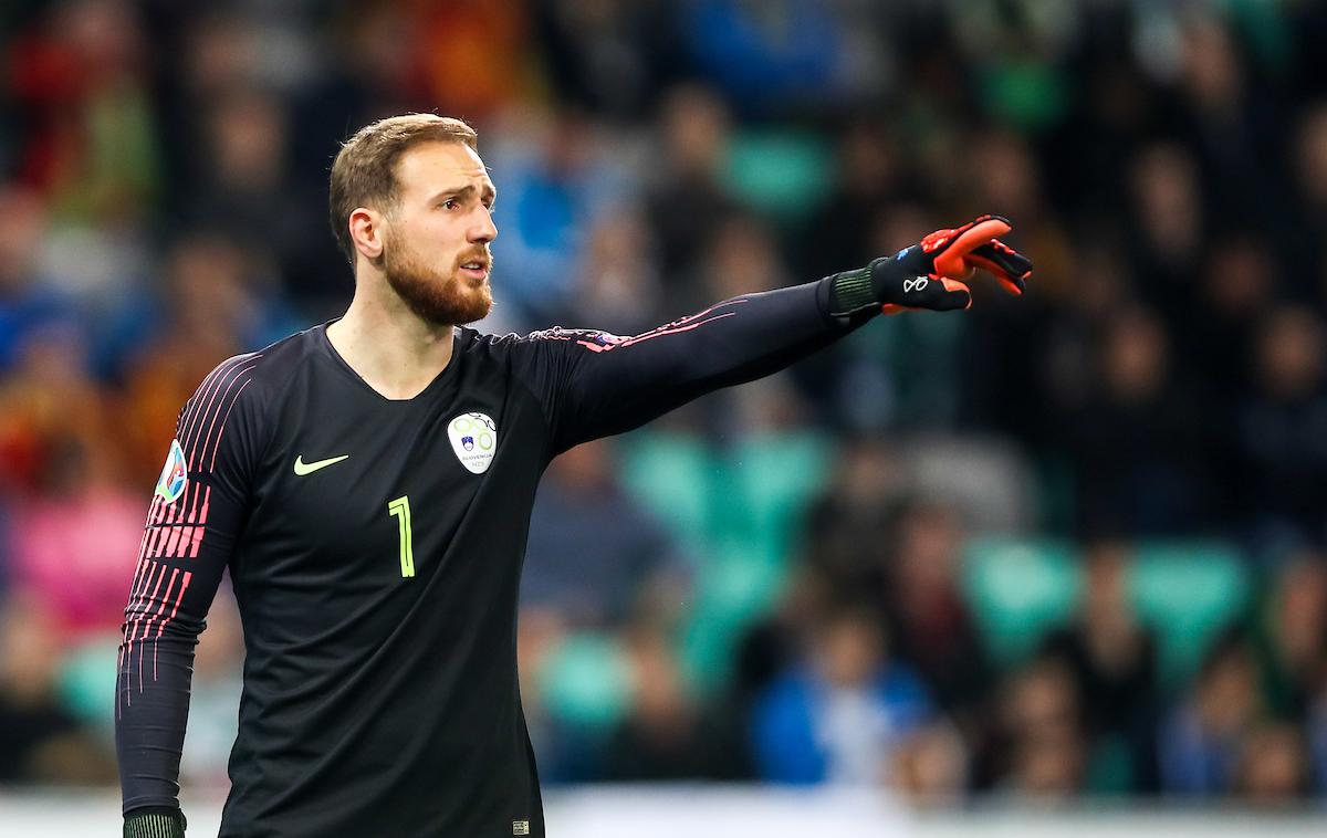 Slovenija Severna Makedonija Jan Oblak | Tudi vrnitev Jana Oblaka ni pripomogla k temu, da bi Slovenija prekinila niz zaporednih remijev z 1:1.  | Foto Matic Klanšek Velej/Sportida