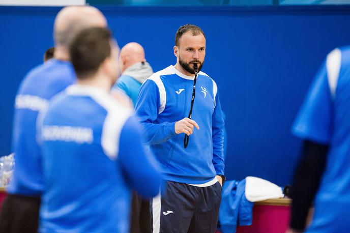 slovenska rokometna reprezentanca, trening, Uroš Zorman | Slovenska reprezentanca za Sredozemske igre so v skupini s Tunizijo, Egiptom, Italijo in Srbijo. | Foto Grega Valančič/Sportida