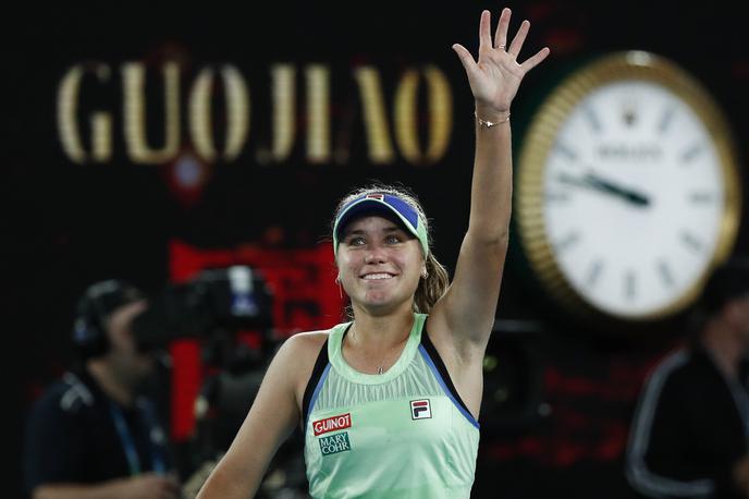 Sofia Kenin | Sofia Kenin je na ekshibicijskem turnirju zlahka s 5:1 odpravila rojakinjo Venus Williams. | Foto Reuters