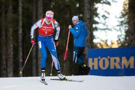 Biatlon Pokljuka zasledovalna tekma ženska