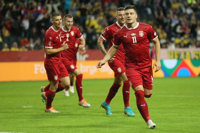 Luka Jović je prejšnji mesec na tekmi lige narodov v Beogradu zatresel slovensko mrežo. | Foto: Guliverimage/Vladimir Fedorenko