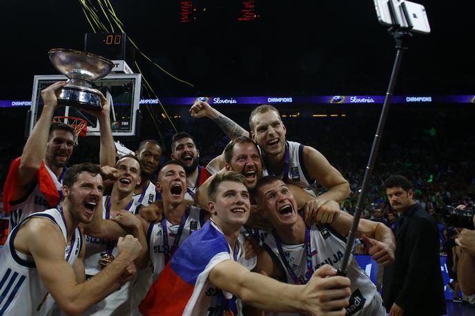 Slovenija na EP 2017,košarka | Foto Reuters