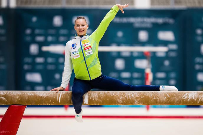 gimnastika, Koper, svetovni pokal, 3. dan, Lucija Hribar | Lucija Hribar | Foto Grega Valančič/Sportida