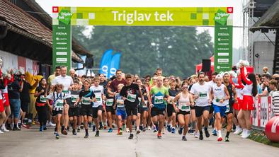 Triglav tek privabil več kot 1.800 obiskovalcev