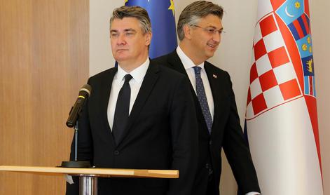 "Vlada totalna shizofrenija: Milanović in Plenković zamenjala mesti"